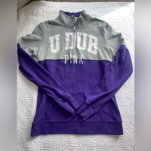 UDUB PINK Victoria’s Secret sweatshirt
